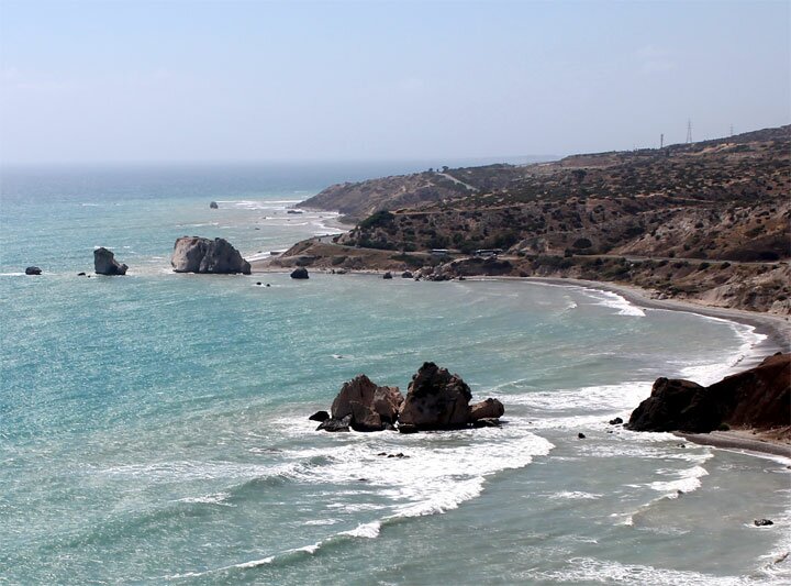 Пляжи Кипра - Камень Афродиты